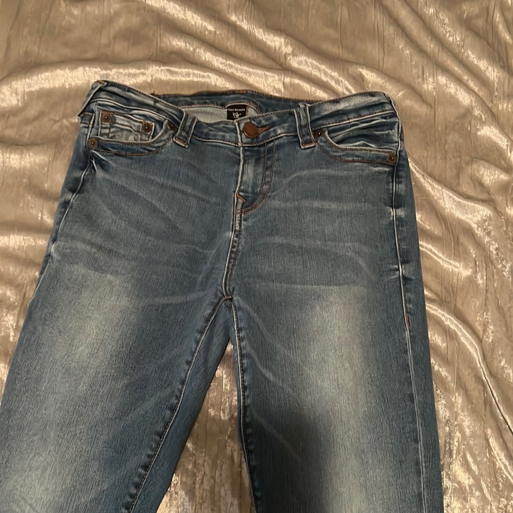 Mid rise super skinnyHalle TRUE RELIGION jeans